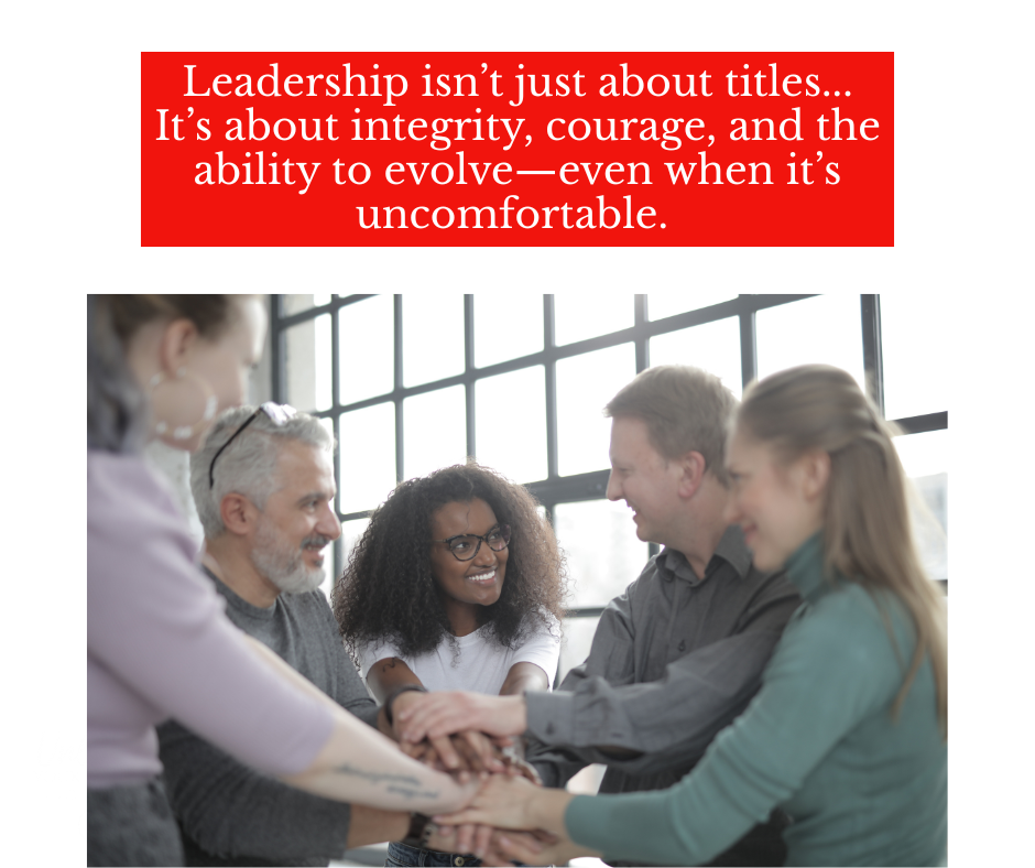 Leadership isn’t just about titles... It’s about integrity, courage, and the ability to evolve, even when it’s uncomfortable. Leadership isn’t just about titles... It’s about integrity, courage, and the ability to evolve, even when it’s uncomfortable.