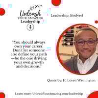 You should always own your career